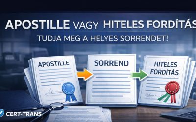 Apostille és hiteles fordítás – mikor kell mindkettő, és milyen sorrendben?
