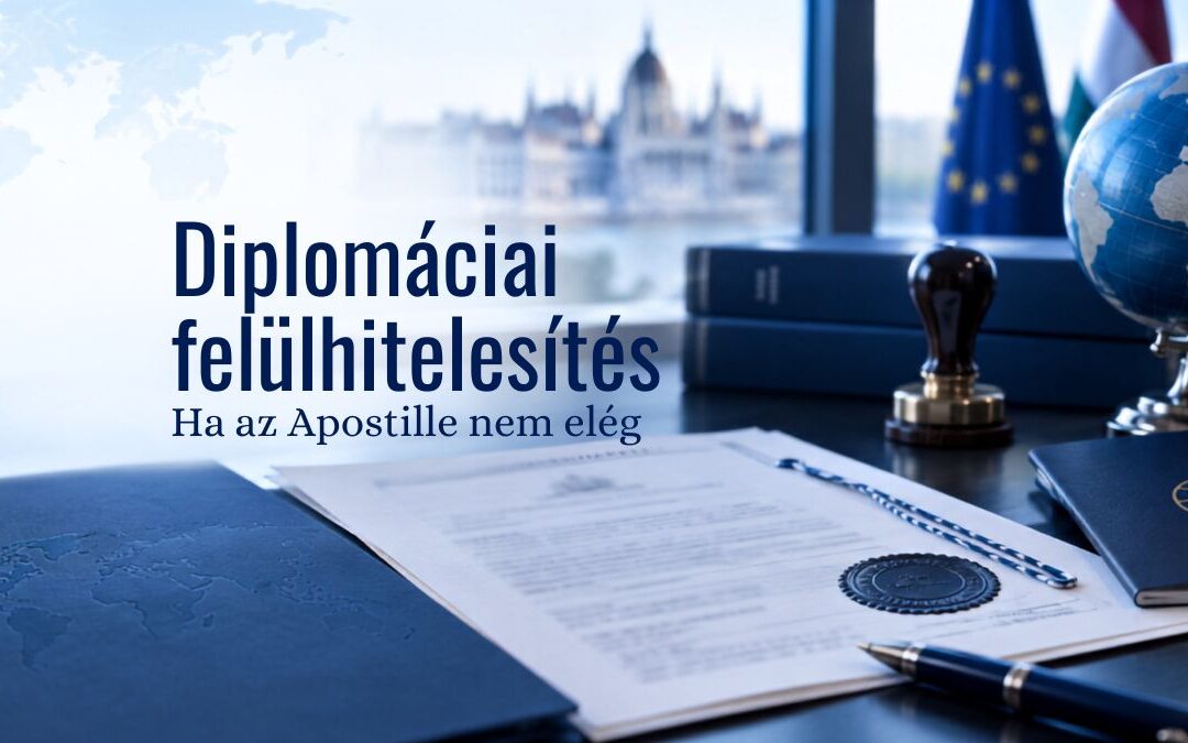 Mi történik, ha az Apostille nem elég? Diplomáciai felülhitelesítés külföldi okiratokhoz