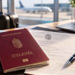 Erkölcsi bizonyítvány külföldi munkavállaláshoz útlevéllel és hivatalos dokumentumokkal