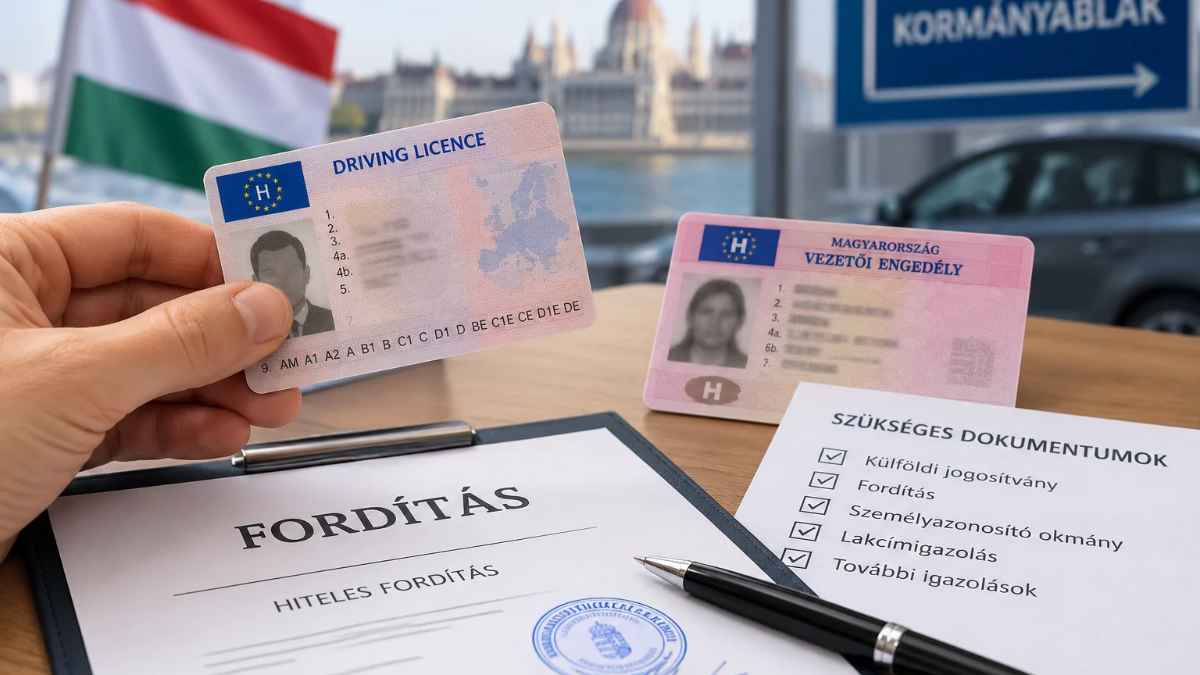 Külföldi jogosítvány fordítása és a magyarországi ügyintézéshez szükséges dokumentumok